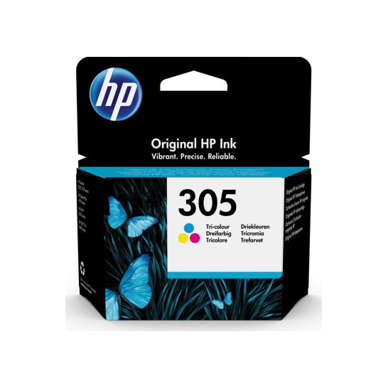 HP 305 originele drie-kleuren inktcartridge HP 305 originele drie-kleuren inktcartridge