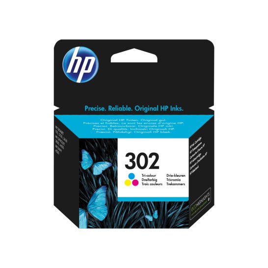 HP INK 302 Origineel Cyaan, Magenta, Geel 1 stuk(s) HP INK 302 Origineel Cyaan, Magenta, Geel 1 stuk(s)