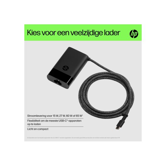 HP USB-C 65W-laptoplader