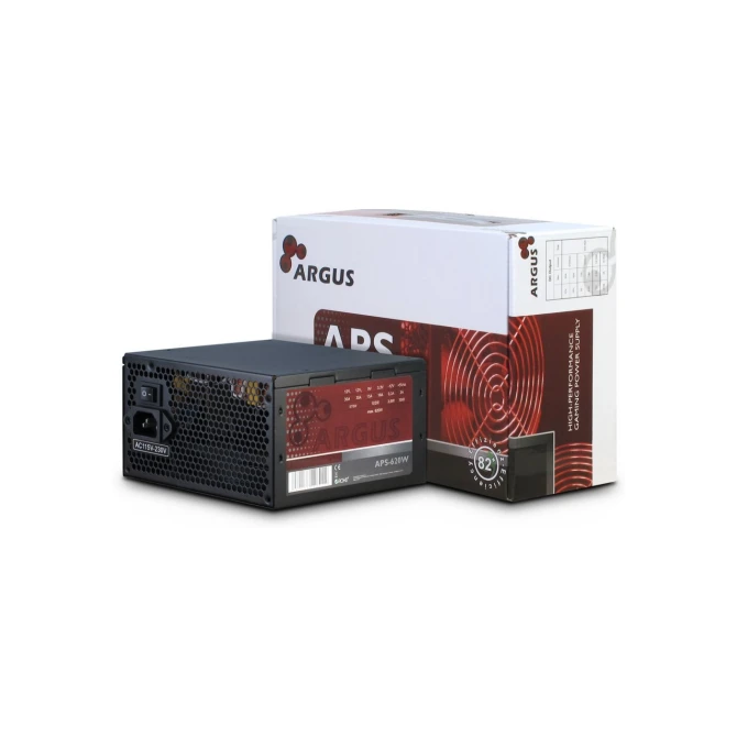 PSU Inter-Tech Argus APS 620 W 20+4 pin ATX ATX Zwart