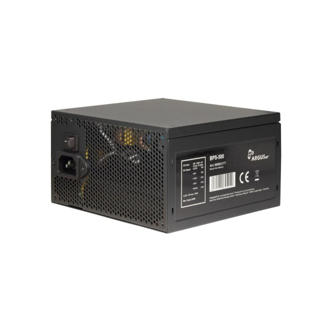 Inter-Tech ArgusNT BPS-500 | 500 Watt Bronze ATX PSU | Power Supply | Voeding