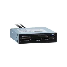 CardReader Inter-Tech CI-01 3.5'' USB 3.2 Intern Zwart CardReader Inter-Tech CI-01 3.5'' USB 3.2 Intern Zwart