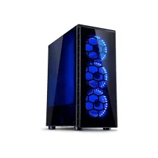 Case Inter-Tech CXC2 ATX Zw. Blue light Acrylic NO-PSU Case Inter-Tech CXC2 ATX Zw. Blue light Acrylic NO-PSU