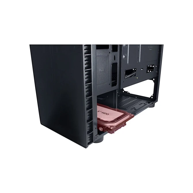 Inter-Tech CXC2 Blue Light | Midi Tower Case | Zwart