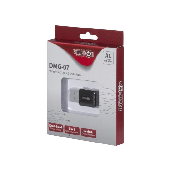 Inter-Tech DMG-07 WLAN / Bluetooth 650 Mbit/s Inter-Tech DMG-07 WLAN / Bluetooth 650 Mbit/s