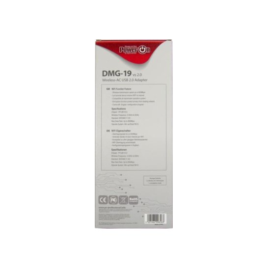 Inter-Tech DMG-19 WLAN 650 Mbit/s Inter-Tech DMG-19 WLAN 650 Mbit/s