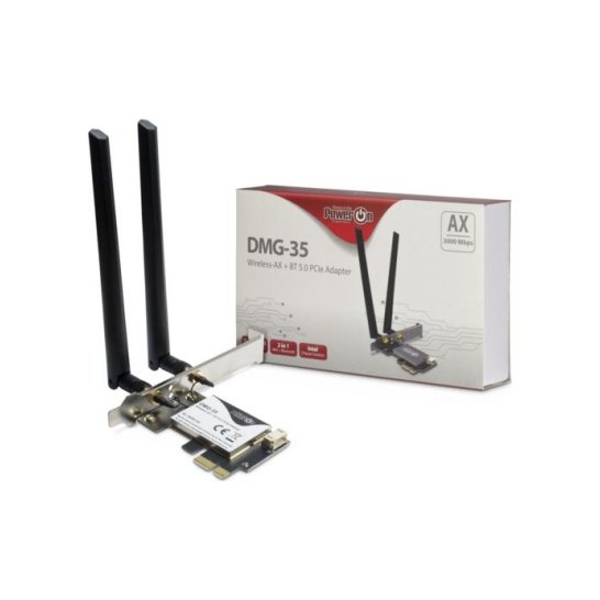 Inter-Tech DMG-35 Intern WLAN / Bluetooth 3000 Mbit/s Inter-Tech DMG-35 Intern WLAN / Bluetooth 3000 Mbit/s