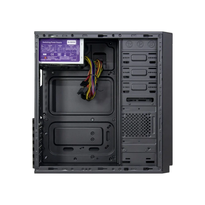 Case Inter-Tech IT-5916 Tower ATX Zwart 500W