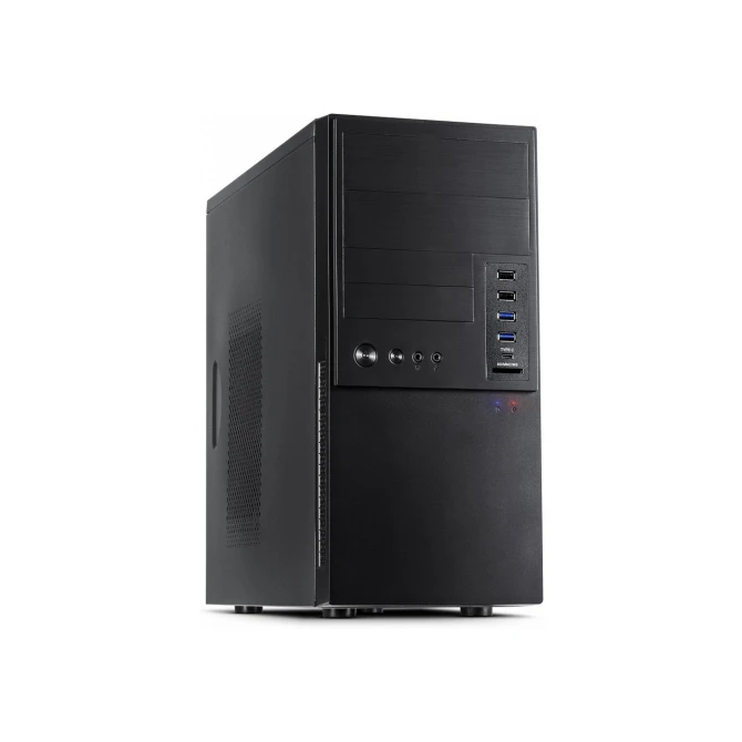 Case Inter-Tech IT-6865 Micro Tower Zwart