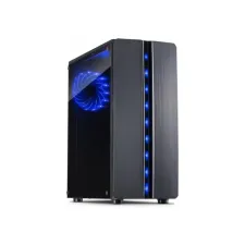 Case Inter-Tech Thunder ATX Mini Tower Zw. Blue light Acr. Case Inter-Tech Thunder ATX Mini Tower Zw. Blue light Acr.