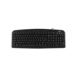 KYB ACT AC5405 toetsenbord USB AZERTY Belgisch Zwart KYB ACT AC5405 toetsenbord USB AZERTY Belgisch Zwart