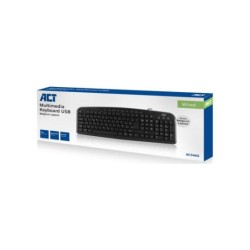 KYB ACT AC5405 toetsenbord USB AZERTY Belgisch Zwart KYB ACT AC5405 toetsenbord USB AZERTY Belgisch Zwart