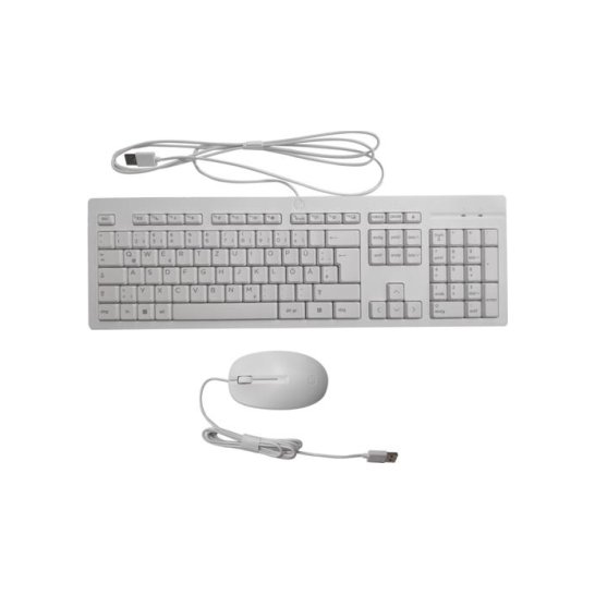KYB HP Wired Desktopset Keyboard + Mouse ( QWERTZ ) KYB HP Wired Desktopset Keyboard + Mouse ( QWERTZ )