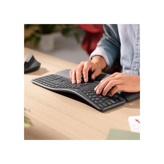 KYB Logitech Ergo K860 toetsenbord RF-draadloos + Bluetooth KYB Logitech Ergo K860 toetsenbord RF-draadloos + Bluetooth