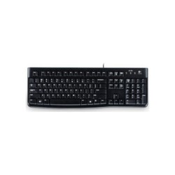KYB Logitech Keyboard K120 USB QWERTZ Duits Zwart