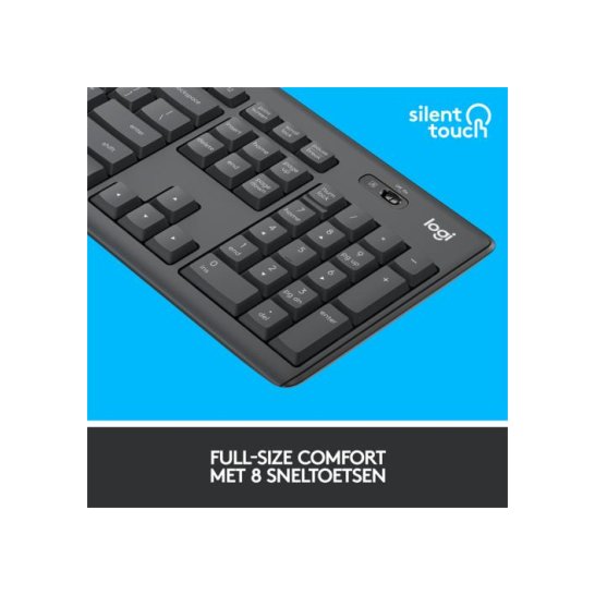 KYB Logitech MK295 Silent Keyb + Mouse Combo / Wireless KYB Logitech MK295 Silent Keyb + Mouse Combo / Wireless