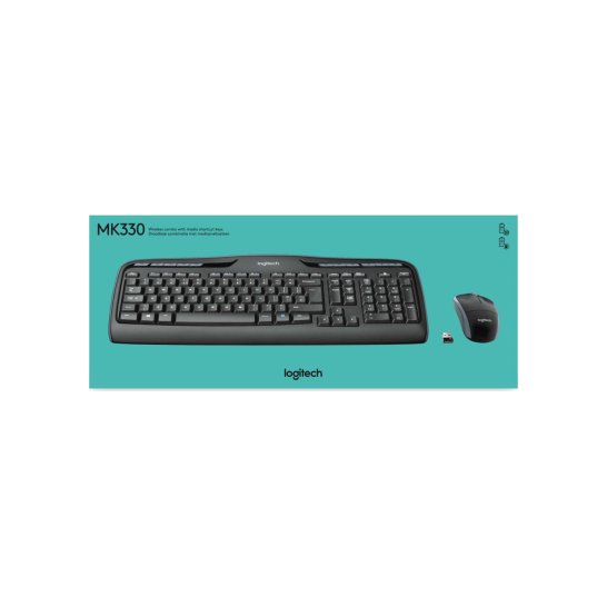 KYB Logitech Ret. Wireless Combo Desktop MK330