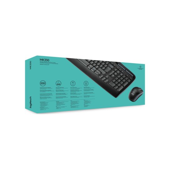 KYB Logitech Ret. Wireless Combo Desktop MK330