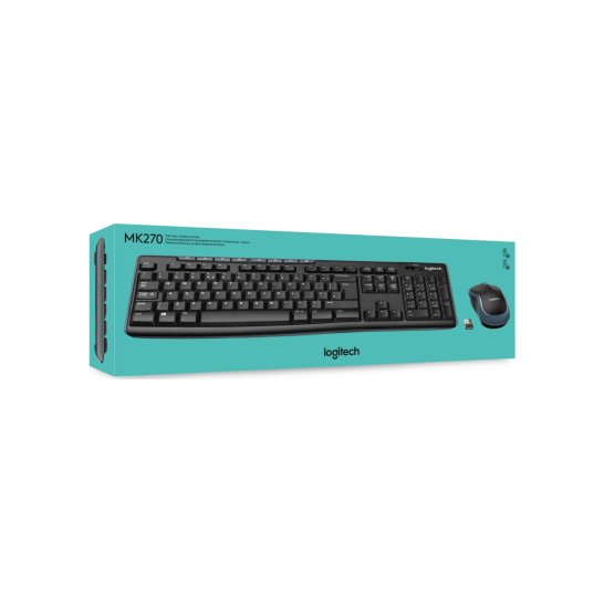 KYB Logitech Ret. Wireless Desktop MK270