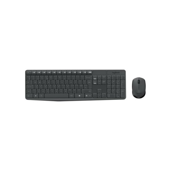 KYB Logitech Ret. Wireless Desktopset Keyboard + Mouse MK235 KYB Logitech Ret. Wireless Desktopset Keyboard + Mouse MK235