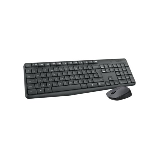 KYB Logitech Ret. Wireless Desktopset Keyboard + Mouse MK235 KYB Logitech Ret. Wireless Desktopset Keyboard + Mouse MK235