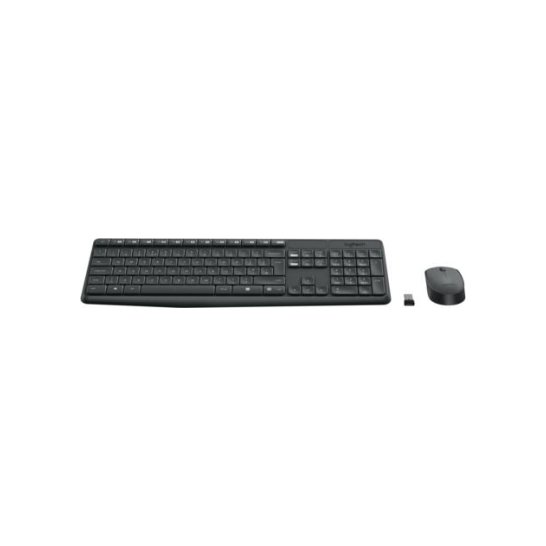 KYB Logitech Ret. Wireless Desktopset Keyboard + Mouse MK235 KYB Logitech Ret. Wireless Desktopset Keyboard + Mouse MK235