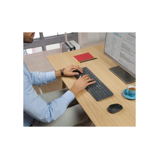 KYB Logitech Ret. Wireless Desktopset Keyboard + Mouse MK235 KYB Logitech Ret. Wireless Desktopset Keyboard + Mouse MK235