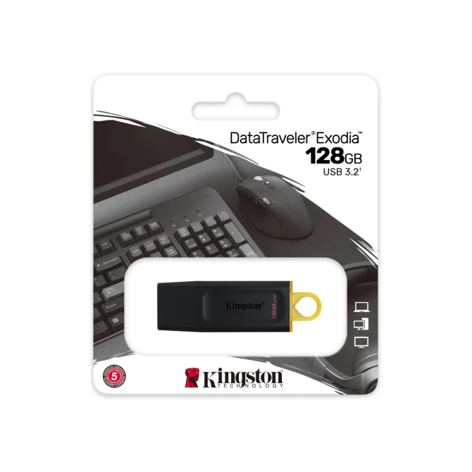 Storage Kingston DataTraveler Exodia USB flash 128 GB A 3.2