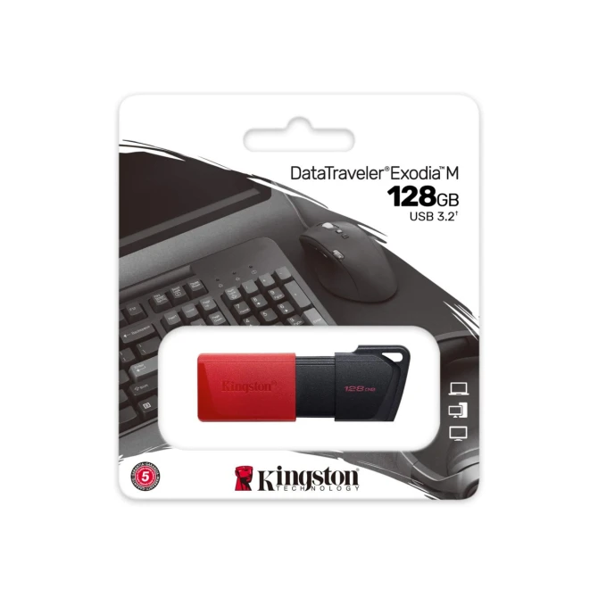 Kingston USB flash drive 128 GB USB Type-A 3.2 Gen 1