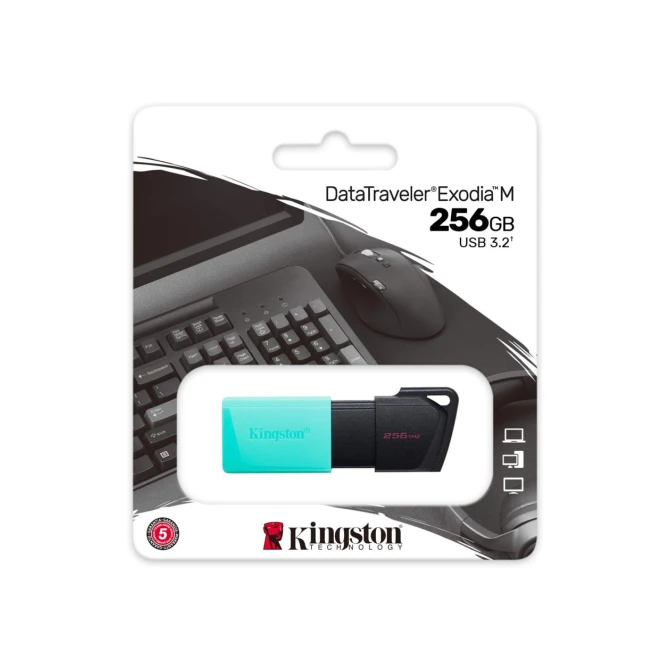 Kingston DataTraveler Exodia M 256GB USB Type-A 3.2 G1