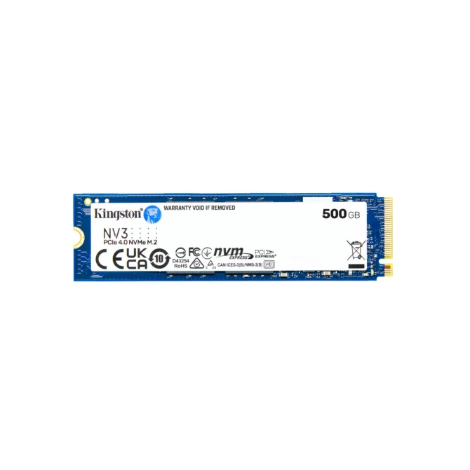 SSD Kingston Technology 500G NV3 M.2 NVMe SSD