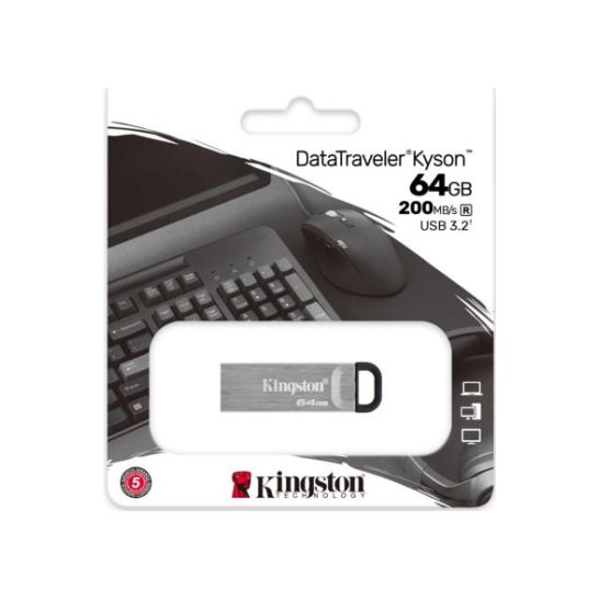 Kingston Technology DataTraveler Kyson USB flash drive 64 GB Kingston Technology DataTraveler Kyson USB flash drive 64 GB