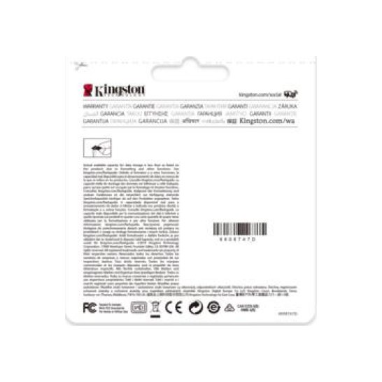Kingston Technology High Endurance 128 GB MicroSD UHS-I Klas Kingston Technology High Endurance 128 GB MicroSD UHS-I Klas