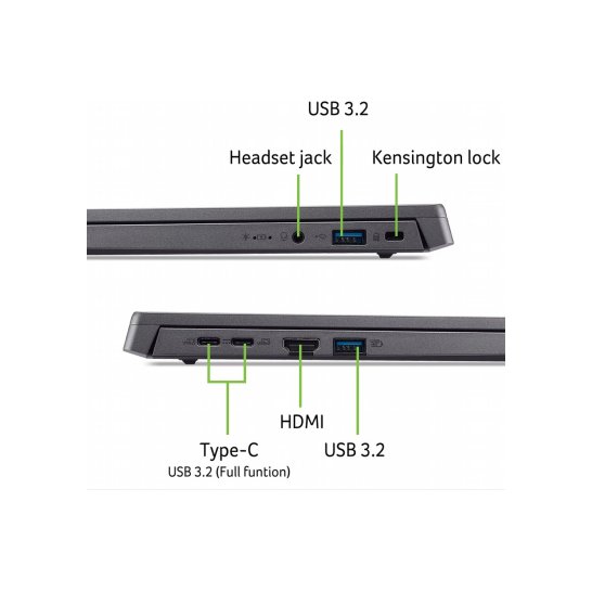 Laptop Acer Aspire 15,3 IPS WUXGA i7-1355U 16GB 1TB W11P Laptop Acer Aspire 15,3 IPS WUXGA i7-1355U 16GB 1TB W11P