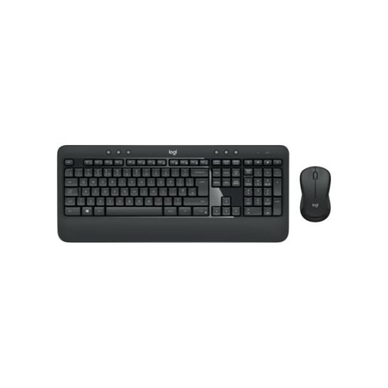 Logitech Advanced MK540 Desktopset USB QWERTZ Duits Logitech Advanced MK540 Desktopset USB QWERTZ Duits