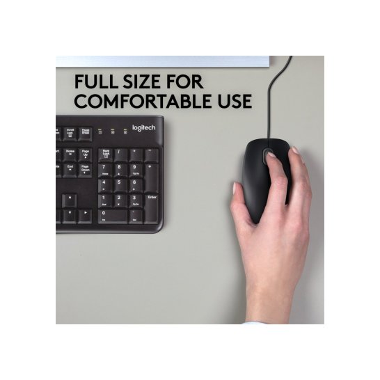 Logitech B110 Silent Mouse USB Type-A Optical 1000 DPI