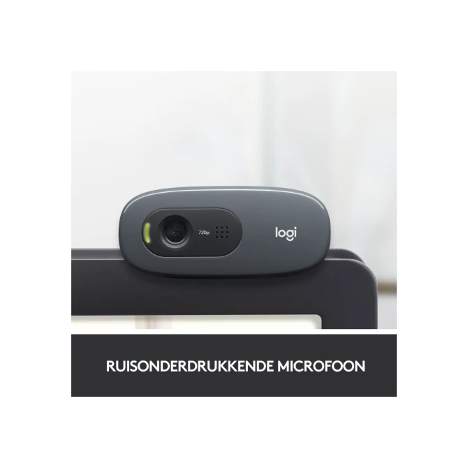 Logitech Webcam C270 3MP 1280 x 720Pixels USB 2.0 Zwart