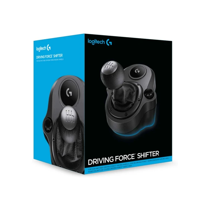 Logitech G Driving Force Shifter | 6-Versnellings H-Pattern | USB | Compatibel met PC, PS4, PS5 & Xbox One