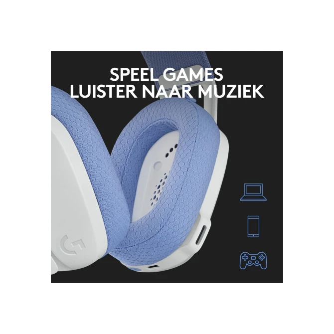 Logitech G G435 Headset Draadloos Hoofdband Gamen Bluetooth