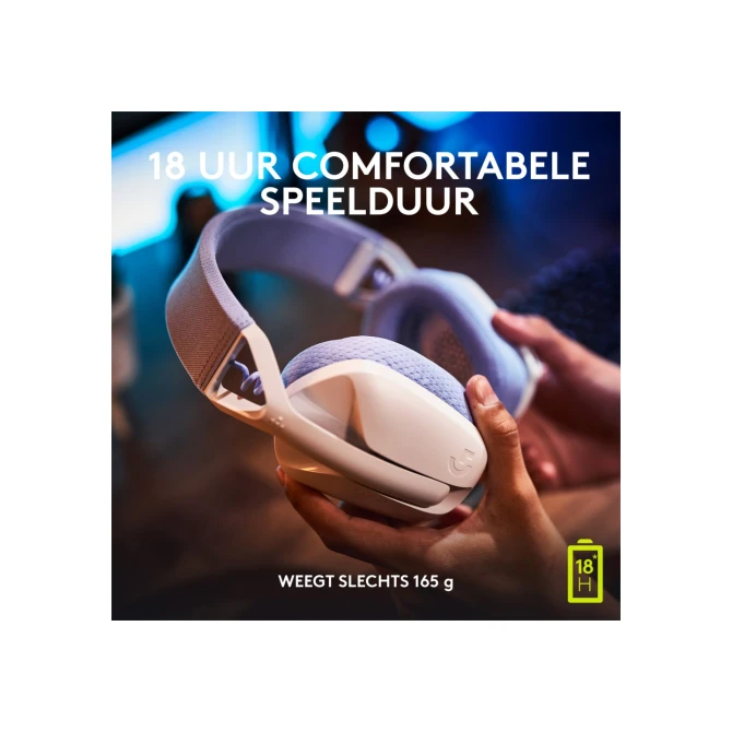 Logitech G G435 Headset Draadloos Hoofdband Gamen Bluetooth