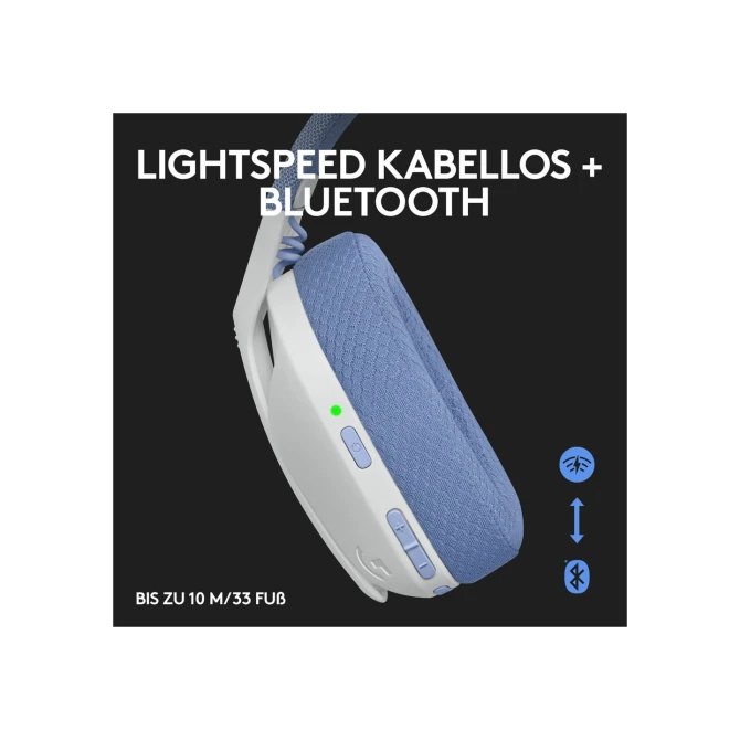 Logitech G G435 Headset Draadloos Hoofdband Gamen Bluetooth