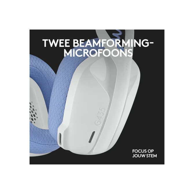 Logitech G G435 Headset Draadloos Hoofdband Gamen Bluetooth