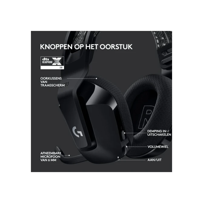 Logitech G G733 wireless gaming