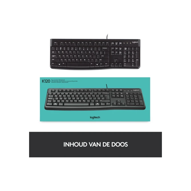 KYB Logitech Keyboard K120 Business Retail