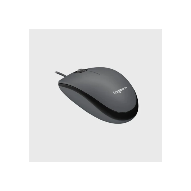MS Logitech M100 Ambidextrous USB Type-A Optisch 1000DPI