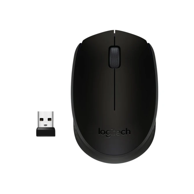 Logitech M171 | Draadloze Muis | Links- en Rechtshandig | RF | 1000 DPI | Zwart