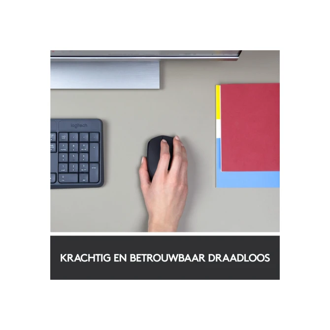 Logitech M171 | Draadloze Muis | Links- en Rechtshandig | RF | 1000 DPI | Zwart