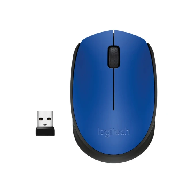 MS Logitech M171 Wireless Mouse Blue