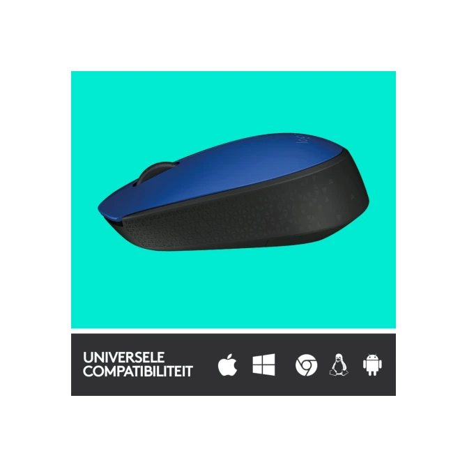 MS Logitech M171 Wireless Mouse Blue