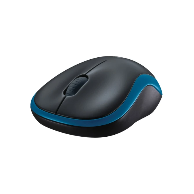 MS Logitech M185 Wireless Mouse Blue